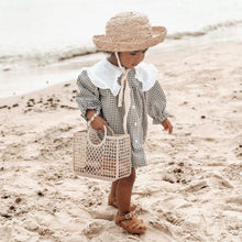 Load image into Gallery viewer, Gingham Dress With Maxi Collar (Two Colours)