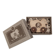 Load image into Gallery viewer, Wooden Rolling Duck Baby Toy