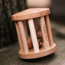 Load image into Gallery viewer, Wooden Turtle Dove Rattle