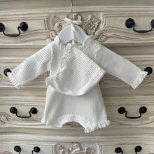 Load image into Gallery viewer, Shiloh Waffle Bodysuit + Bonnet Set (Two Colours)