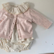 Load image into Gallery viewer, Bronte Pointelle Knitted Cardigan (Two Colours)