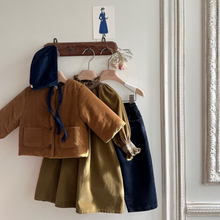 Load image into Gallery viewer, Corduroy Padded Jacket (Rust)