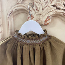 Load image into Gallery viewer, Ava Corduroy Smocked Romper (Two Colours)