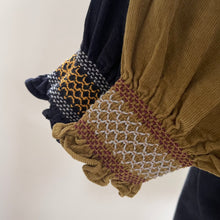 Load image into Gallery viewer, Ava Corduroy Smocked Romper (Two Colours)