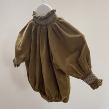 Load image into Gallery viewer, Ava Corduroy Smocked Romper (Two Colours)