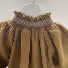 Load image into Gallery viewer, Ava Corduroy Smocked Romper (Two Colours)