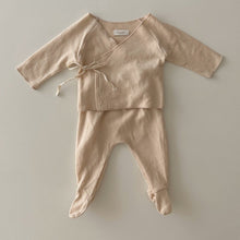 Load image into Gallery viewer, Newborn Kimono Top + Bottom Set (Two Colours)