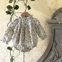 Load image into Gallery viewer, Floral Cotton Romper