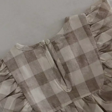 Load image into Gallery viewer, Check Baby Vest/Bib (Two colours)