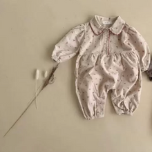 Load image into Gallery viewer, Rose Corduroy All-in-one (Beige)