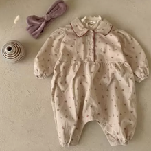 Load image into Gallery viewer, Rose Corduroy All-in-one (Beige)