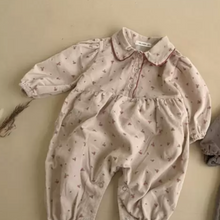 Load image into Gallery viewer, Rose Corduroy All-in-one (Beige)