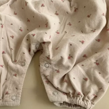 Load image into Gallery viewer, Rose Corduroy All-in-one (Beige)