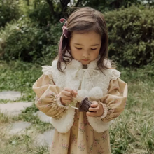 Load image into Gallery viewer, Cloud Pompom Gilet (Ivory)