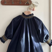 Load image into Gallery viewer, Ava Corduroy Smocking Dress (Two Colours)