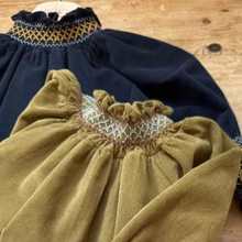 Load image into Gallery viewer, Ava Corduroy Smocking Dress (Two Colours)