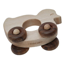 Load image into Gallery viewer, Wooden Rolling Duck Baby Toy