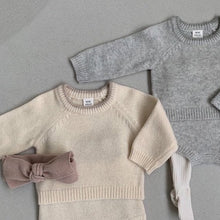 Load image into Gallery viewer, Knitted Jumper + Bloomer Set (Two Colours)