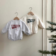 Load image into Gallery viewer, Retro Santa Romper (Two Colours)