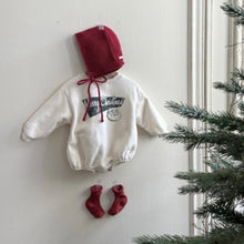 Load image into Gallery viewer, Retro Santa Romper (Two Colours)