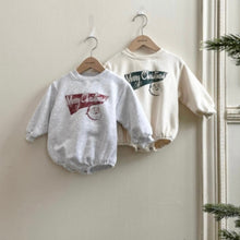 Load image into Gallery viewer, Retro Santa Romper (Two Colours)