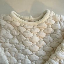 Load image into Gallery viewer, Bibi Quilted Bodysuit + Bonnet Set (Ivory)