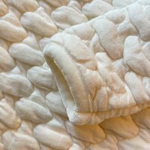 Load image into Gallery viewer, Bibi Quilted Bodysuit + Bonnet Set (Ivory)