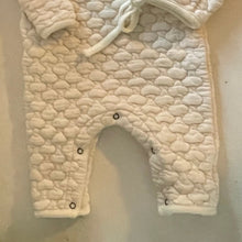 Load image into Gallery viewer, Bibi Quilted Bodysuit + Bonnet Set (Ivory)