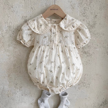 Load image into Gallery viewer, ELLA FLORAL COTTON ROMPER