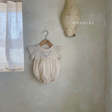 Load image into Gallery viewer, Embroidered Cotton Romper (Two Colours)