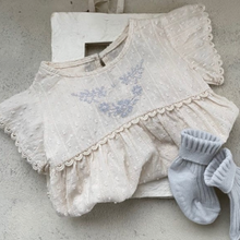 Load image into Gallery viewer, Embroidered Cotton Romper (Two Colours)