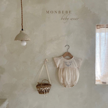 Load image into Gallery viewer, Embroidered Cotton Romper (Two Colours)