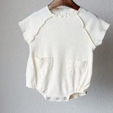 Load image into Gallery viewer, Waffle Tee-shirt Romper (Three Colours)
