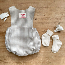 Load image into Gallery viewer, Gingham Shortie Romper (Two Colours)