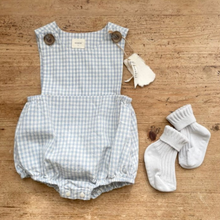 Load image into Gallery viewer, Gingham Shortie Romper (Two Colours)