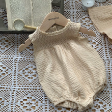 Load image into Gallery viewer, Crochet Romper (Two Colours)