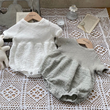 Load image into Gallery viewer, Ribbed T-shirt Romper (Two Colours)