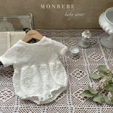 Load image into Gallery viewer, Ribbed T-shirt Romper (Two Colours)