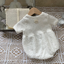 Load image into Gallery viewer, Ribbed T-shirt Romper (Two Colours)