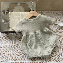 Load image into Gallery viewer, Ribbed T-shirt Romper (Two Colours)