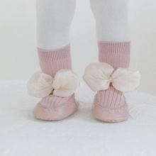 Load image into Gallery viewer, Bow Sock Shoes (Two Colours)