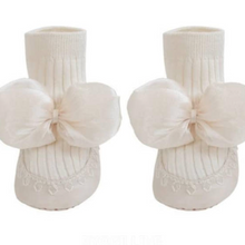 Load image into Gallery viewer, Bow Sock Shoes (Two Colours)