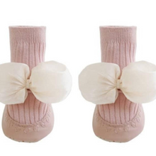 Load image into Gallery viewer, Bow Sock Shoes (Two Colours)
