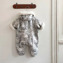 Load image into Gallery viewer, Petite Safari Pramsuit