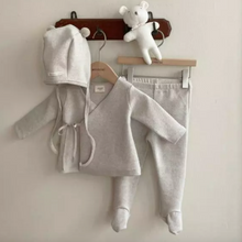 Load image into Gallery viewer, Kimono Top, Bottom + Bonnet Set (Two Colours)