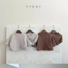 Load image into Gallery viewer, WAFFLE TOP + SHORT SET (OATMEAL)