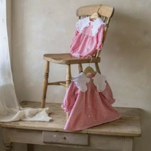 Load image into Gallery viewer, Gingham Dress With Maxi Collar (Two Colours)