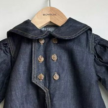 Load image into Gallery viewer, Denim Sailor Dress (Two Colours)