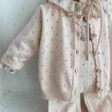 Load image into Gallery viewer, Bronte Pointelle Knitted Cardigan (Two Colours)