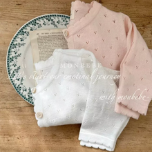 Load image into Gallery viewer, Bronte Pointelle Knitted Cardigan (Two Colours)